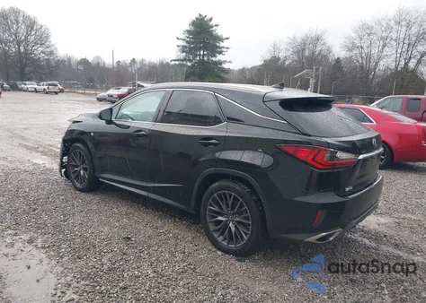 2016 Lexus Rx 350 F Sport z USA, uszkodzony, nr VIN 2T2BZMCA6GC049564